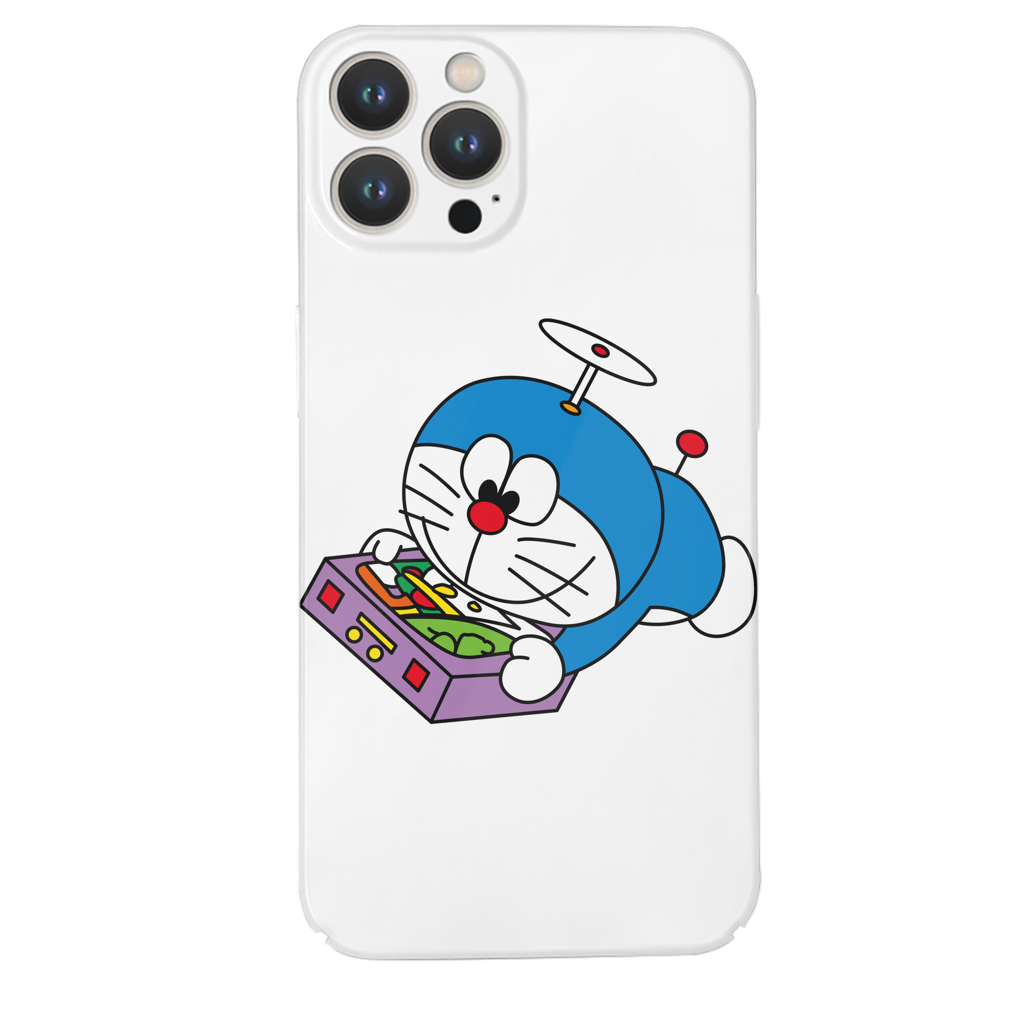 （画像用） ドラえもん Doraemon 【iPhone 14シリーズ対応】ハードケース
